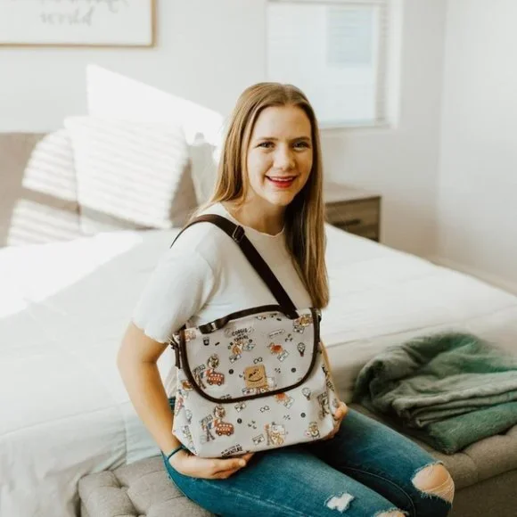 Waterproof Convertibe Handbag Backpack Crossbody Multifunctional Triple Use Bag - Picture 8 of 15